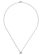De Beers 18kt White Gold My First De Beers Aura Princess-cut Diamond