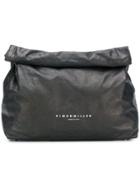 Simon Miller Black Lunchbox 30 Leather Clutch Bag