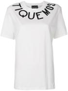 Boutique Moschino Logo T-shirt - White