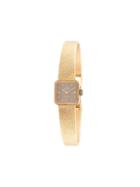 Omega Pre-owned Pre-owned Mini Square Face Watch - Gold
