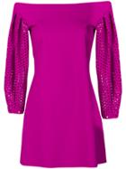 Chiara Boni La Petite Robe Arlinelse Off Shoulder Blouse - Pink &