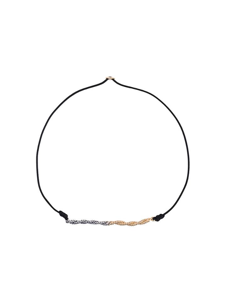 530park Rope Chain Cord Bracelet - Metallic
