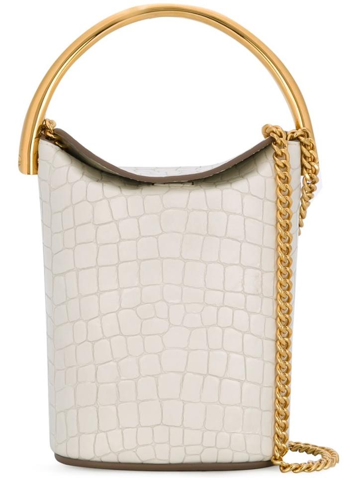 Stella Mccartney Alter Croc Shoulder Bag