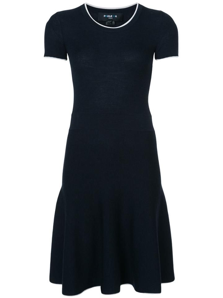 Paule Ka Belted Dress - Black