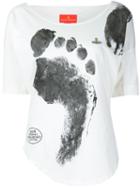 Vivienne Westwood Red Label Footprint Print T-shirt
