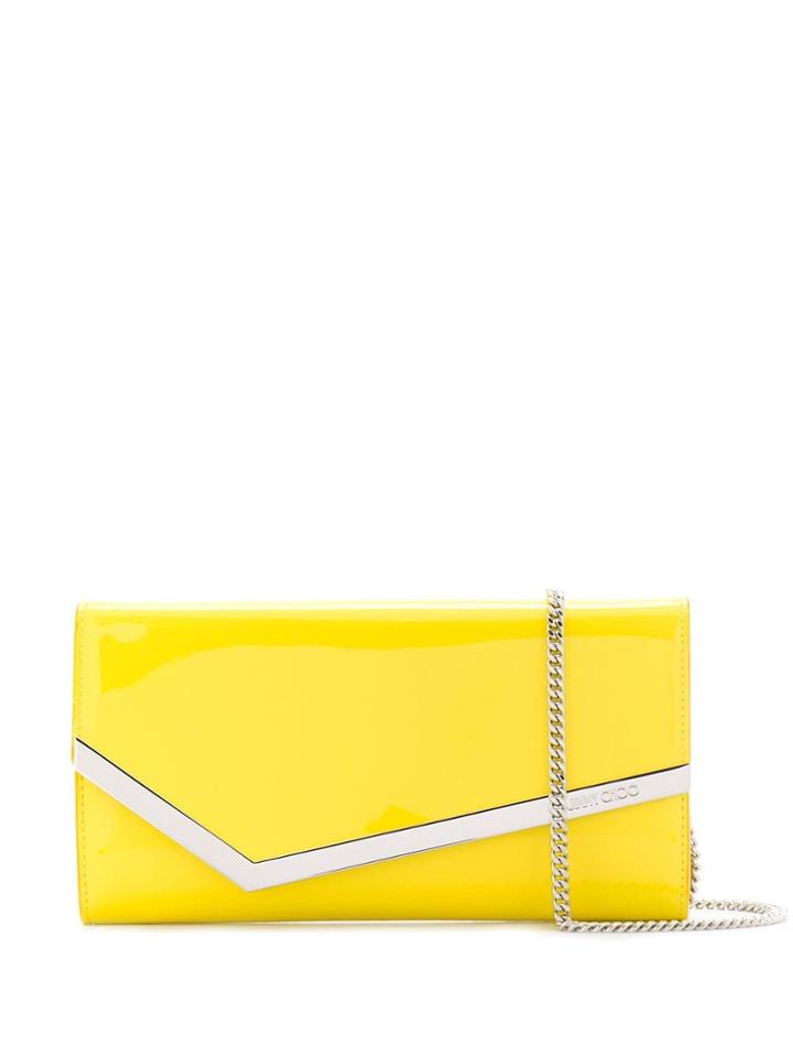 Jimmy Choo Emmie Clutch Bag - Yellow