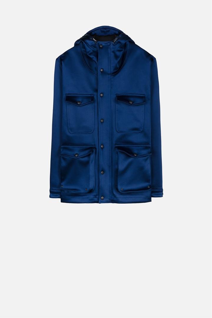 Ami Alexandre Mattiussi Four Pocket Hooded Parka