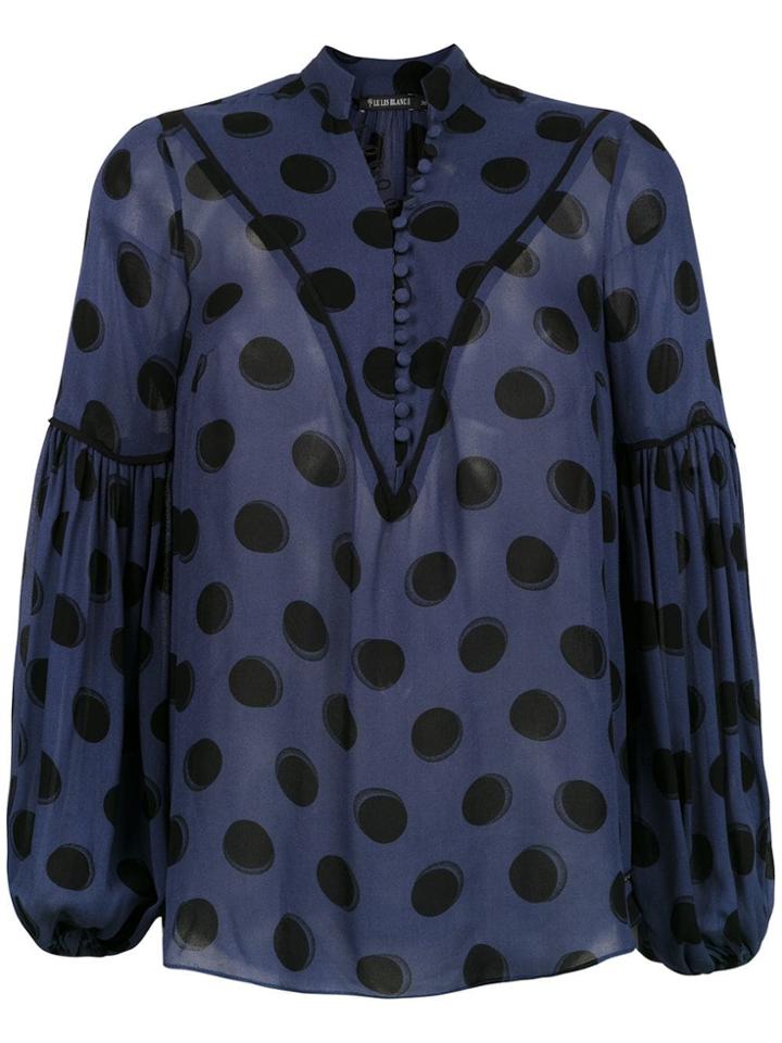 Le Lis Blanc Blusa Mayra Eclipse - Blue