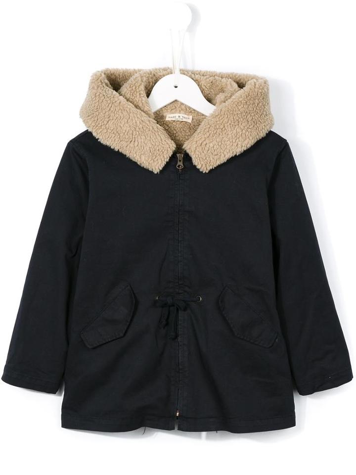 Babe And Tess Hooded Parka, Girl's, Size: 6 Yrs, Blue
