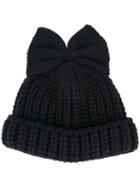 Federica Moretti Knitted Bow Beanie