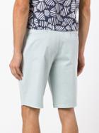 Armani Jeans - Classic Chino Shorts - Men - Cotton/spandex/elastane - 48, Green, Cotton/spandex/elastane