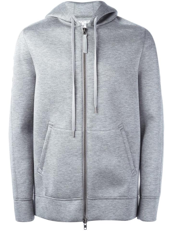 Helmut Lang Zipped Hoodie - Grey
