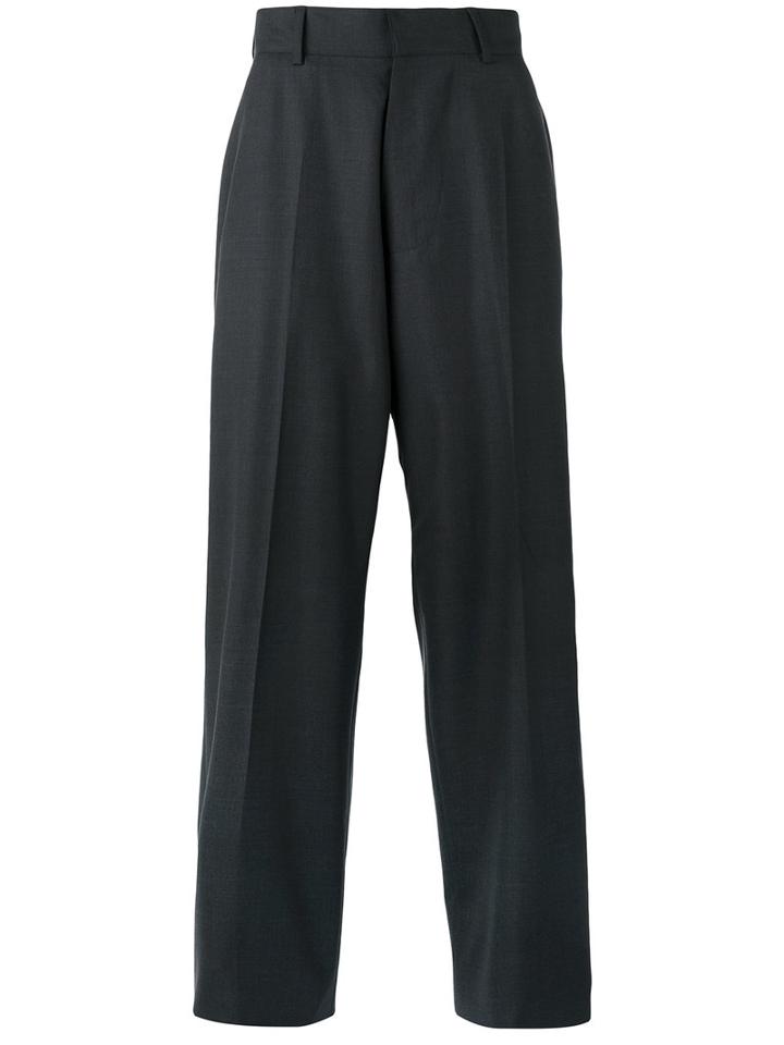 E. Tautz - Terry Trousers - Men - Viscose/wool - 36, Grey, Viscose/wool