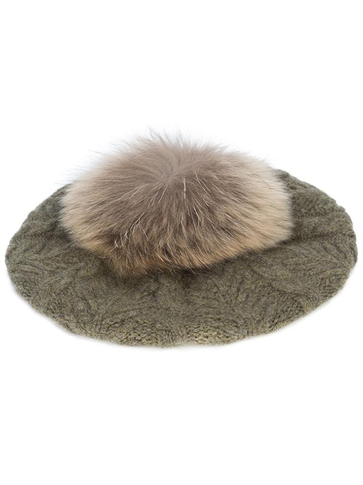 Inverni Barrette Pom - Green