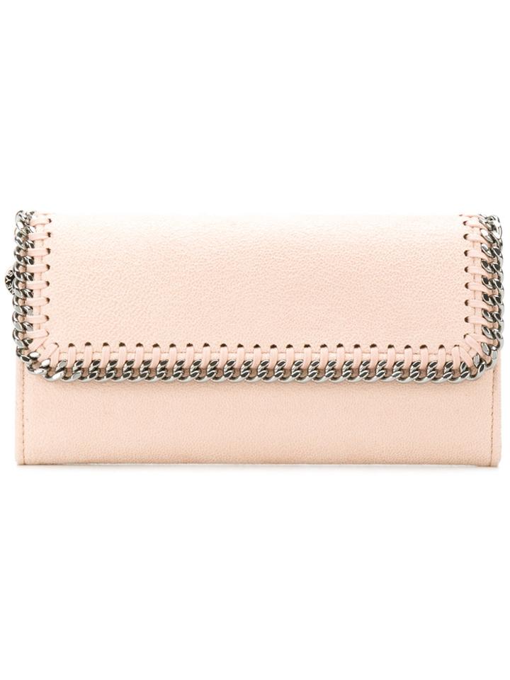 Stella Mccartney Falabella Continental Wallet - Nude & Neutrals