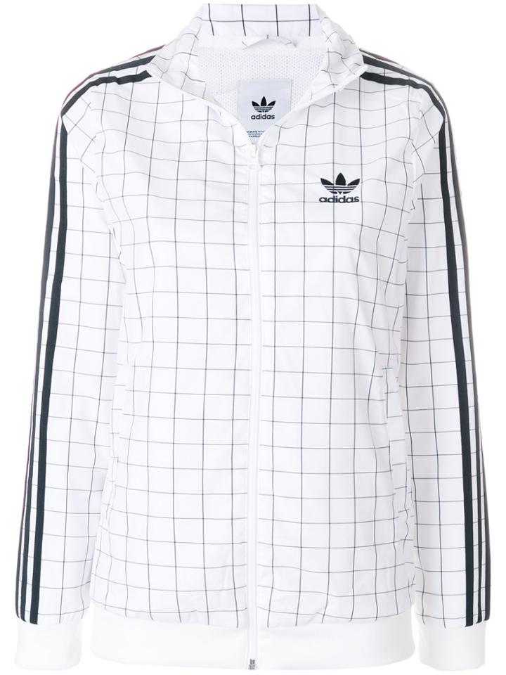 Adidas Clrdo Track Jacket - White