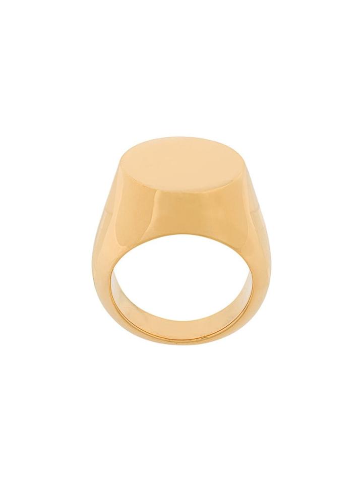 Jil Sander Cocktail Ring - Metallic