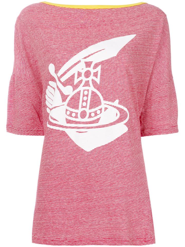 Vivienne Westwood Anglomania Printed T-shirt - Red