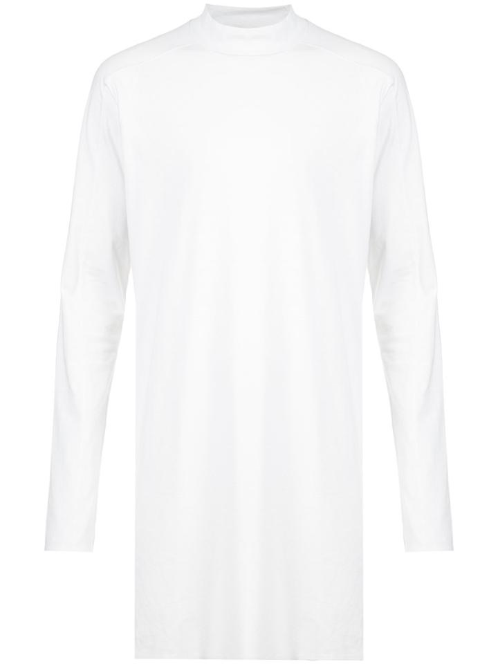 Y-3 High Collar Long Sleeve T-shirt - White