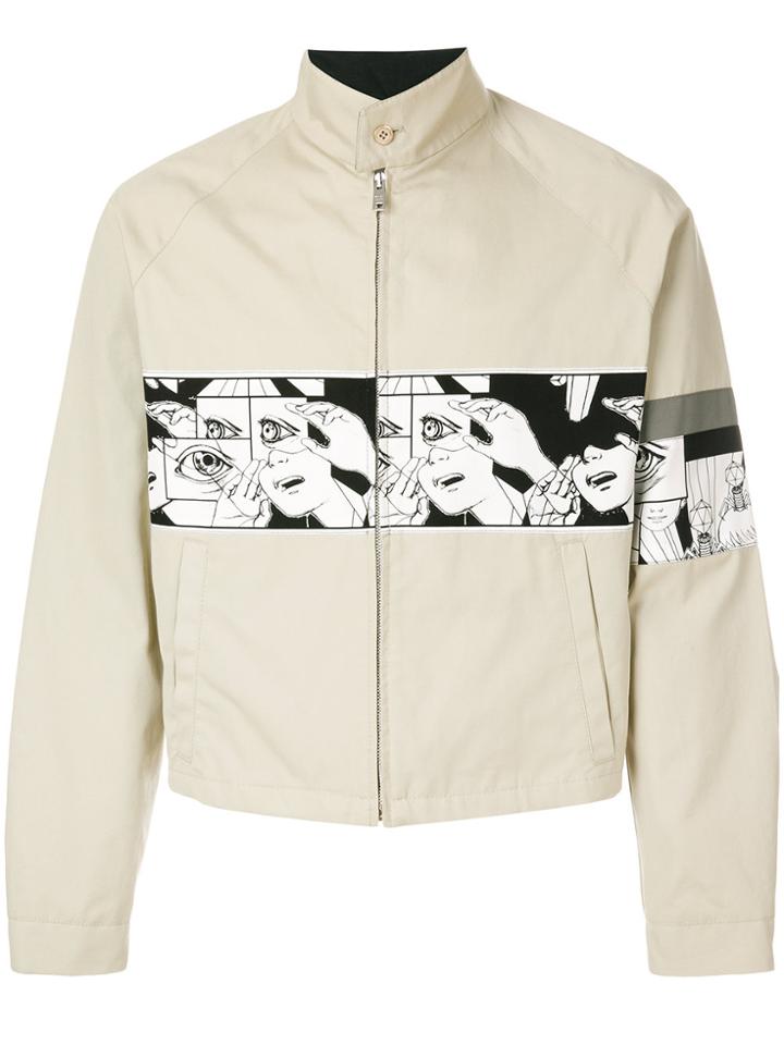 Prada Comic Book Print Jacket - Nude & Neutrals