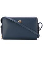 Tory Burch - Parker Crossbody Bag - Women - Calf Leather - One Size, Blue, Calf Leather