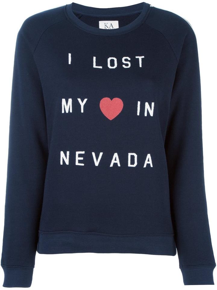 Zoe Karssen 'i Lost My Love In Nevada' Sweatshirt