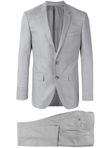 Boss Hugo Boss Two Piece Evening Suit, Men's, Size: 48, Grey, Silk/virgin Wool/cupro