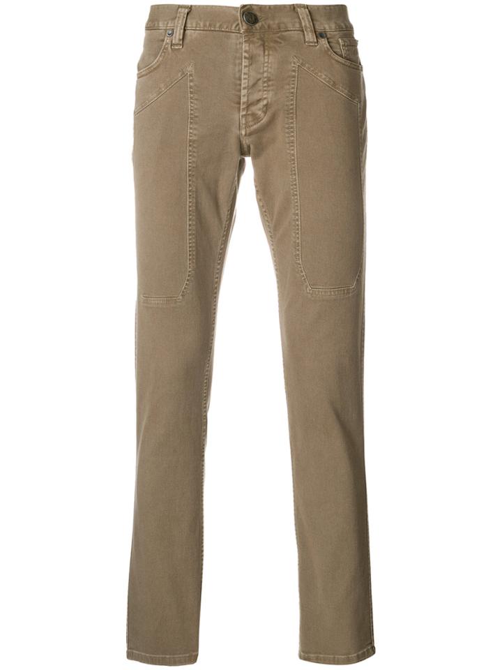 Jeckerson Slim-fit Denim Jeans - Brown