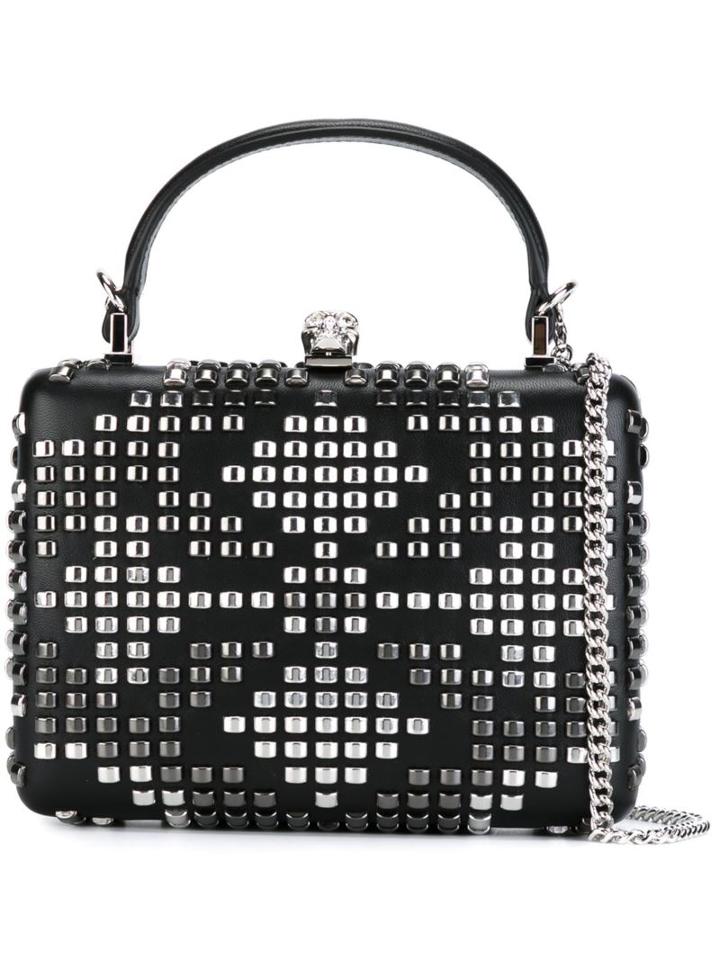 Alexander Mcqueen Studded Box Clutch