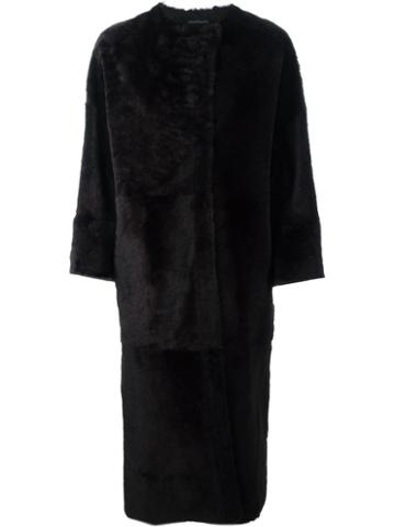 Almarosafur 'avril' Coat, Women's, Size: 42, Brown, Lamb Skin