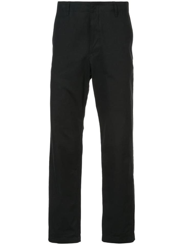 Rochambeau Rear Graphic Patch Trousers - Black