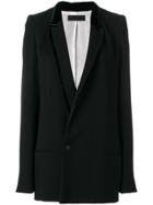 Haider Ackermann Oversized Suit Jacket - Black