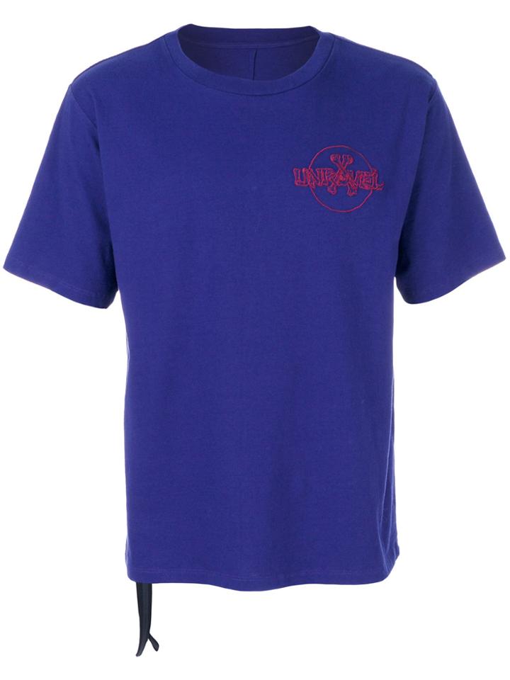 Unravel Project Printed Logo T-shirt - Pink & Purple
