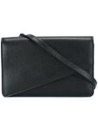 Valextra Clasp Closure Cross Body Bag