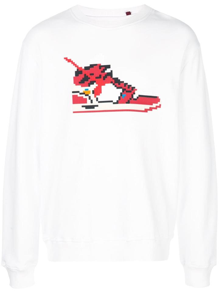 Mostly Heard Rarely Seen 8-bit Virgil 2 Sweatshirt - White