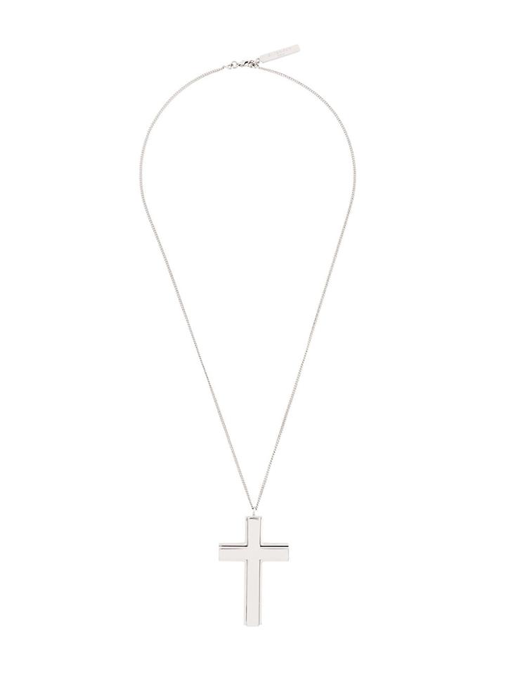 Givenchy Cross Necklace - Metallic