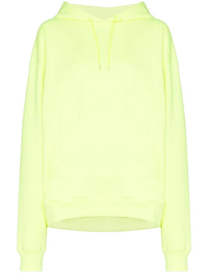 Martine Rose Oversized Hooded Sweatshirt - Yellow