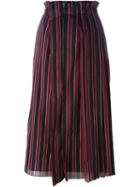 N.21 Striped Midi Skirt