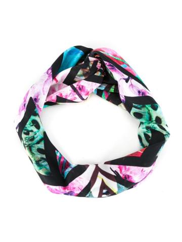 Lygia E Nanny Kids Printed Headband, Girl's, Black