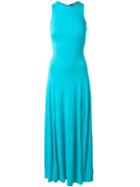 Versace Pre-owned Sleeveless Maxi Dress - Blue