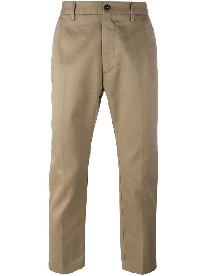 Pence Dropped Crotch Straight-fit Chinos