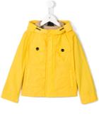 Burberry Kids Hooded Jacket, Boy's, Size: 10 Yrs, Yellow/orange