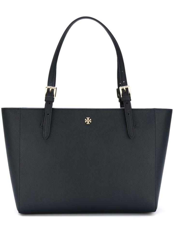 Tory Burch Small 'york' Buckle Tote, Women's, Blue