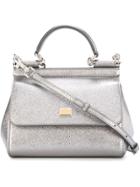 Dolce & Gabbana Mini 'sicily' Tote - Metallic