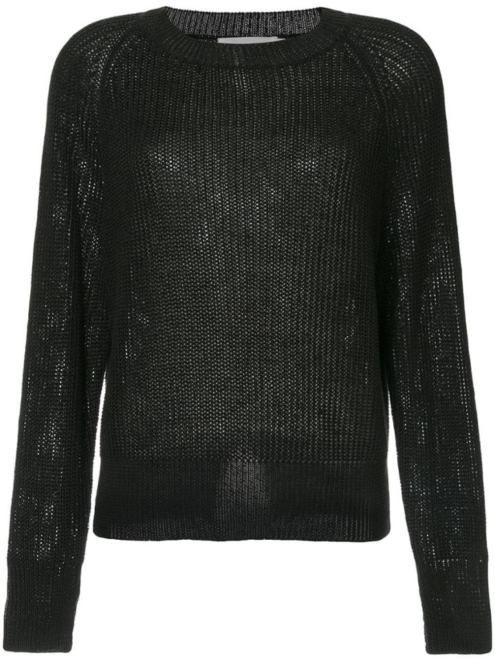 Bassike Round Neck Jumper - Unavailable