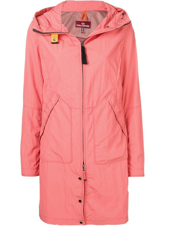 Parajumpers Hooded Shell Raincoa - Orange
