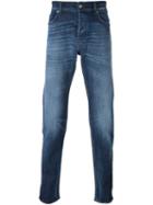 7 For All Mankind 'larry' Tapered Jeans, Men's, Size: 33, Blue, Cotton/spandex/elastane