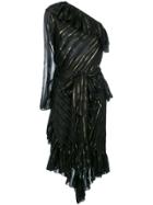 Philosophy Di Lorenzo Serafini Asymmetric Flared Dress - Black