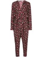 Stella Mccartney Floral Tie-waist Jumpsuit - Multicolour