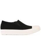 Rick Owens Drkshdw Platform Boat Sneakers - Black